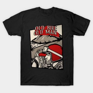 old biker T-Shirt